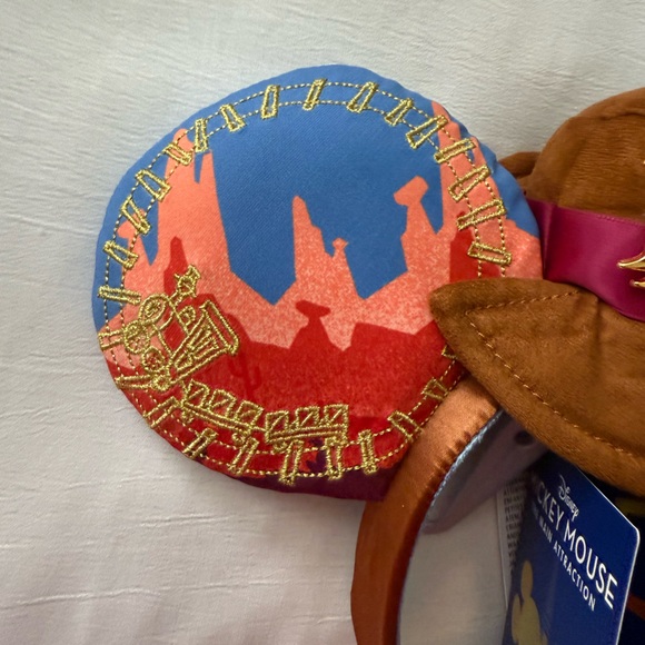 NWT Mickey Mouse Main Attraction Big Thunder Mountain Ears - Picture 6 of 6